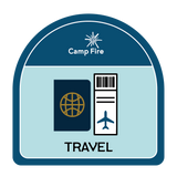 Passport and plane ticket.