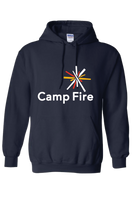 Camp Fire Hoodie - Navy Blue
