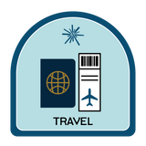 Passport and plane ticket.