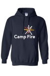 Camp Fire Hoodie - Navy Blue