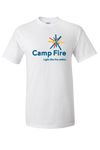 Camp Fire Logo T-Shirt - White
